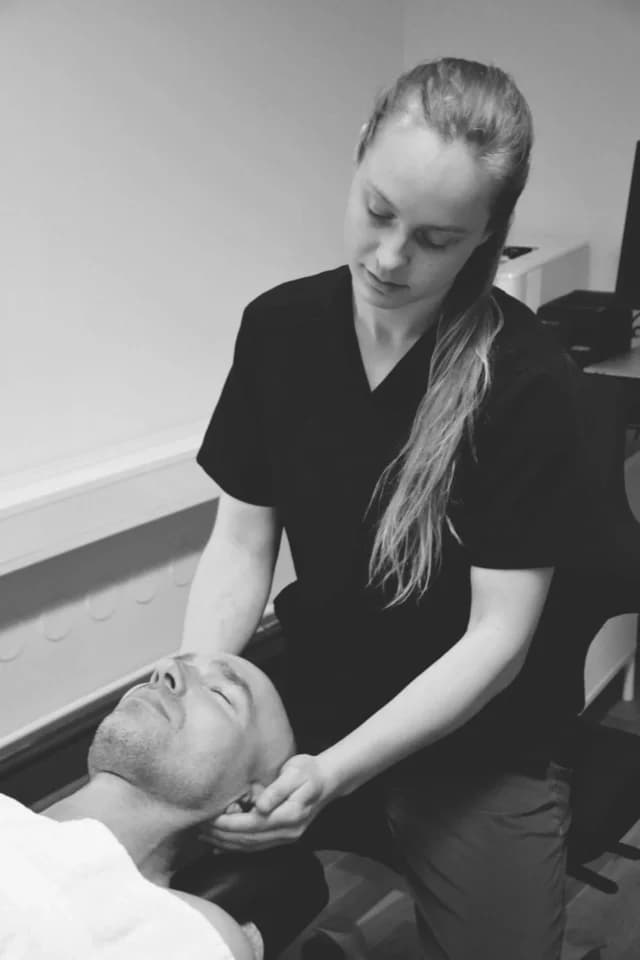 Huvudmassage behandling