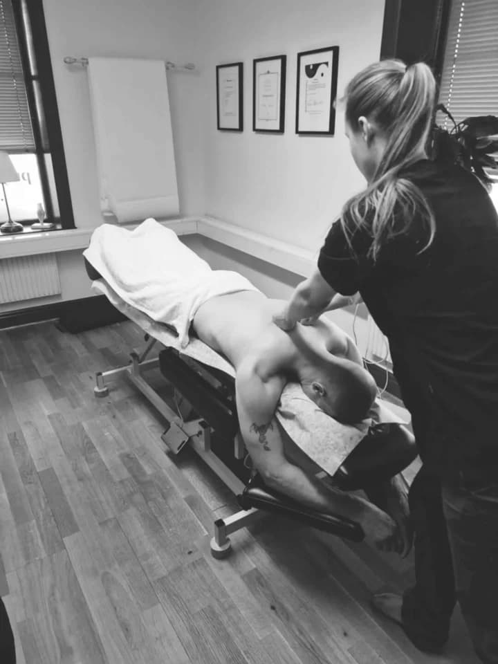 Ryggmassage behandling